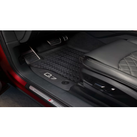 Original Audi Q7 4M Gummimatten Gummifußmatten vorn schwarz 