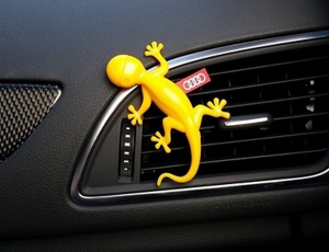  Original Audi Gecko Duftspender Duftgecko gelb für Luftausströmer 
