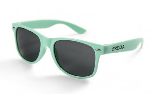 Skoda Sonnenbrille Brille Sunglasses Kunststoff UV 400 grün 000087900AH