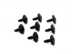 8x Original VW Audi Abdeckschrauben mit Dichtung Sechskant T5 T6 T6.1