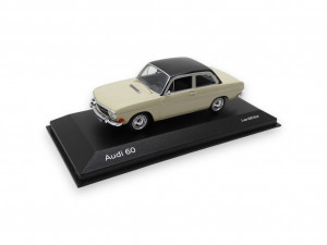 Audi 60 Modellauto Miniatur 1:43 limitiert chinchilla beige schwarz