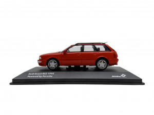 Audi Avant RS2 Modellauto 1:43 Miniatur Modell 1994 Solido rot laserrot