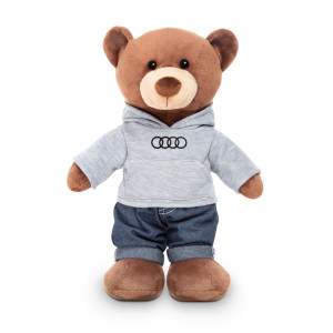 Audi Teddybär Schmusebär Plüschbär Kuschelbär Kinder braun 3202500100