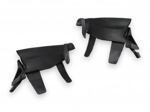 Original Audi Cabriolet Türdichtungen Dichtungsstücke Gummi links und rechts