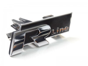  Original VW CC R-Line Schriftzug Emblem für Kühlergrill