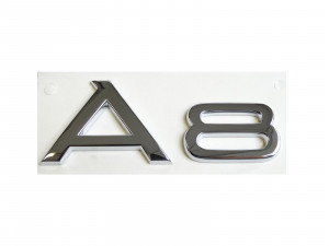 Audi A8 Schriftzug Emblem Logo selbstklebend 
