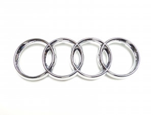 Original Audi A6 4F Schriftzug Ringe Emblem vorne Kühlergrill - 4E0853605AA 2ZZ