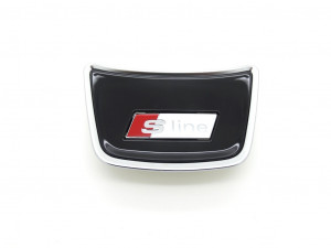 Original Audi A1 A6 A7 S-Line Abdeckung Emblem Logo Lenkrad Sportlenkrad