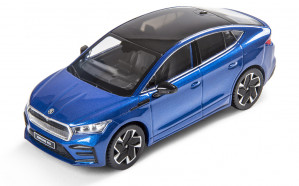 Skoda Enyaq Coupè RS Modellauto Miniatur 1:43 Race Blau Metallic 5LE099300 F5W