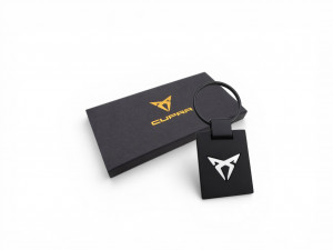 Original Seat Cupra Schlüsselanhänger Keyring Edelstahl schwarz 6H1087011  IAA