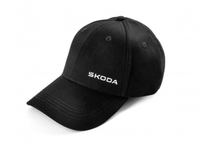 Skoda Baseballcap Baseballkappe Mütze verstellbar schwarz