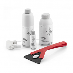 Original Audi Winterpflege Set Eiskratzer Antifrost Enteiser Glaspolitur 4K0096352