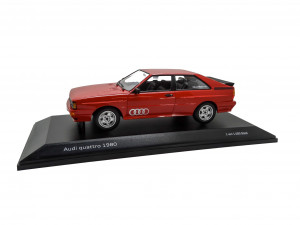 Audi quattro 1980 Modellauto Miniatur 1:18 Minichamps rot