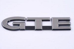 Original Audi 80 90 GTE Emblem Logo Zeichen Schriftzug selbstklebend 