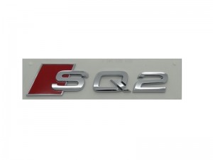 Original Audi SQ2 Schriftzug Emblem Logo chrom selbstklebend 