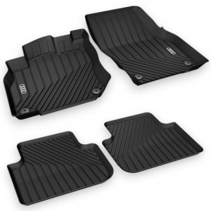 Original Audi Q3 FJ Gummimatten Fußmatten Allwettermatten schwarz vorne + hinten 83H061545 + 83H061511
