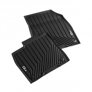 Original Audi Q4 e-tron Gummimatten Gummifußmatten vorne schwarz 89B061501  041