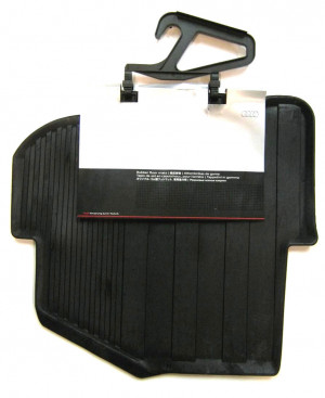 Original Audi A1 8X Gummimatten Gummifussmatten hinten 