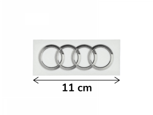  Original Audi Aufkleber Ringe Emblem Logo selbstklebend 8R0060306