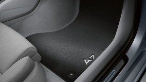 Audi A7 Sportback Stoffmatten Textilfussmatten vorne schwarz 