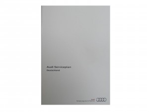Audi Serviceplan Serviceheft Scheckheft 