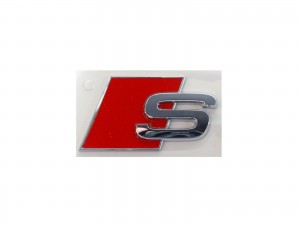 Audi S Schriftzug Emblem Logo selbstklebend 