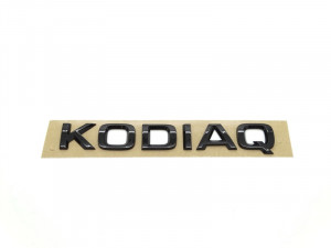 Original Skoda Kodiaq Schriftzug Logo Emblem schwarz Heckklappe 