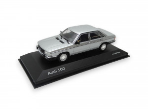 Audi 100 C2 Modellauto Miniatur 1:43 silber