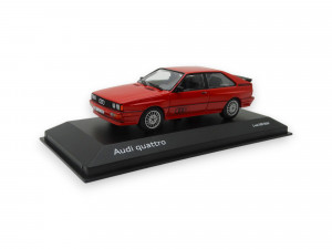 Audi quattro Modellauto Miniatur 1:43 Tornadorot