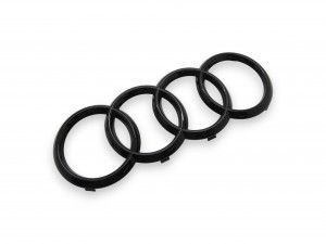 Original Audi Q5 FY Ringe Emblem Logo Kühlergrill schwarz 80A853605C T94