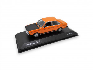 Audi 80 GTE Modellauto Miniatur 1:43 limitiert cadizorange