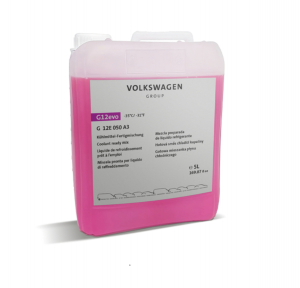 Original VW Audi Kühlmittel G12 evo (G13) Kühlerfrostschutz Fertigmischung 5L