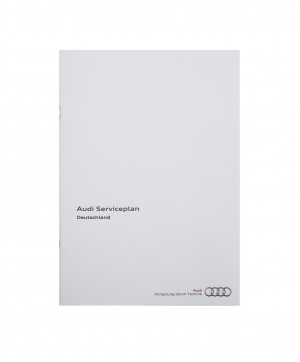 Audi Serviceplan Serviceheft Scheckheft 