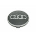 Original Audi Felgendeckel Nabendeckel Nabenkappe Radzierkappe grau 