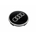 Original Audi Felgendeckel Nabendeckel Nabenkappe Radzierkappe schwarz