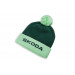 Skoda Eishockeymütze Wintermütze Strickmütze Bommelmütze Unisex grün 6U0084303A