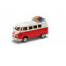 Original Volkswagen Playmobil T1 Camping Bus Spielzeugauto rot weiß