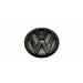 Original VW T5 Emblem Logo Zeichen Kühlergrill schwarz glänzend 