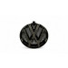 Original VW T5 Emblem Logo Zeichen Kühlergrill schwarz glänzend 
