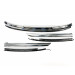 Original Audi 80 Cabrio Chrom Rahmen Blenden-Set Abdeckleisten Frontscheibe