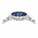 Audi Chronograph Uhr Armbanduhr Edelstahl Herren silber blau 3102500300