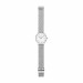 Audi Uhr Armbanduhr Edelstahl wasserdicht silber weiß 3102500400