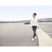 Audi Sport Damen Softshelljacke Jacke Übergangsjacke Bikerjacke weiß