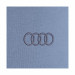 Audi T-Shirt Tec-Shirt Herren Audi Ringe 3D-Print stahlgrau