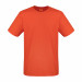 Audi Herren T-Shirt Audi Ringe Rundhals Kurzarm orange mit Cooling Funktion