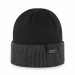 Audi Wende-Strickmütze Mütze Wintermütze Beanie schwarz grau 3132402100