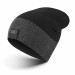 Audi Wende-Strickmütze Mütze Wintermütze Beanie schwarz grau 3132402100