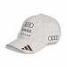 Audi Formel 1 Cap Cappie Basecap Hut Mütze Team Baseball Cap weiß M, L