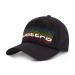 Audi quattro pulse Cap Baseballcap schwarz  mehrfarbiges quattro Logo 3132609500