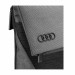 Audi Freizeittasche Umhängetasche Schultertasche grau-schwarz 3152300500